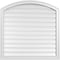 Ekena Millwork Arch Top Surface Mount PVC Gable Vent: Non-Functional, w/2"W x 1-1/2"P Brickmould Frame, 34"W x 42"H GVPAR34X4202SN - alternate 1